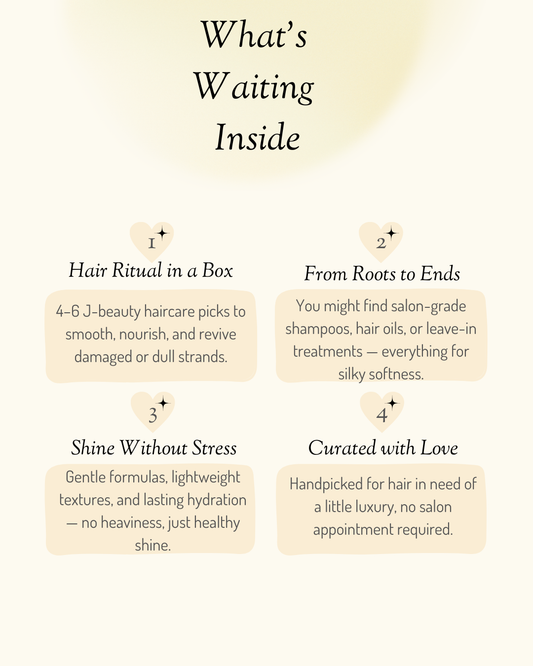 Japanese Haircare Essential Box